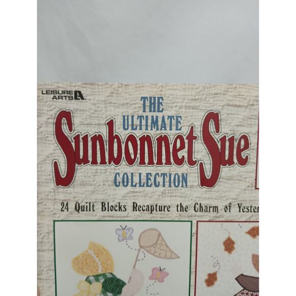 "The Ultimate Sunbonnet Sue Collection" ©2000 Leisure Arts # 1881 Quilt Blocks - Picture 2 of 7